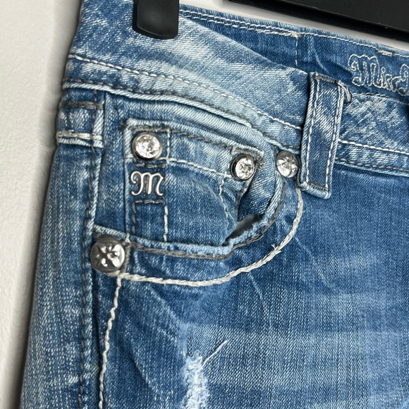 MISS ME Signature Ankle Skinny Jeans. Size 25. 7” rise. Distressed look. - Picture 8 of 8